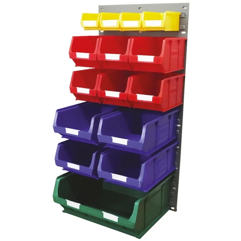 RS PRO Polypropylene Louvre Panel Storage Unit, 457 mm x 946 mm x 457 mm 223-7462