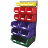 RS PRO Polypropylene Louvre Panel Storage Unit, 457 mm x 946 mm x 457 mm 223-7462