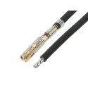 Molex Pre-Crimped Female Connector Lead, 225 mm, Black, MX150 Series, 14V, Unterminated 2163011203