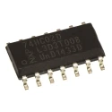 Nexperia Quad 2-Input NOR Logic Gate SOIC, 14-Pin, High-Speed CMOS, Surface Mount 74HC02D,652