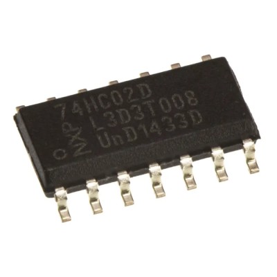 Nexperia Quad 2-Input NOR Logic Gate SOIC, 14-Pin, High-Speed CMOS, Surface Mount 74HC02D,652