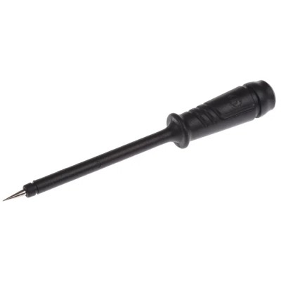 Mueller Electric Fixed Test Probe 2 mm Tip, 4 mm Socket, 60V DC, 16A, Polypropylene Insulation 973368100