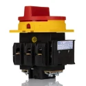 Eaton 3-Pole Panel Mount Isolator Switch, IP65, 640A, 30 kW, Red Handle, Screw Terminals 