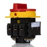 Eaton 3-Pole Panel Mount Isolator Switch, IP65, 640A, 30 kW, Red Handle, Screw Terminals