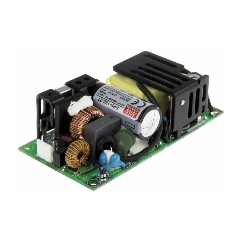 MEAN WELL Switching Power Supply 27V DC 85W PCB Mount RPS-120-27