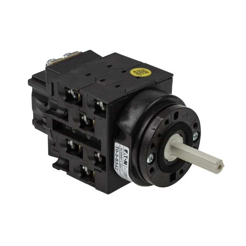Eaton 6-Pole Panel Mount Isolator Switch, IP65, 100A, 5.5 kW, Screw Terminals, T0-3 Series 