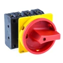 Eaton 3-Pole Flush Isolator Switch, IP65, 640A, 30 kW, Red Handle, P3-63 Series, Model 