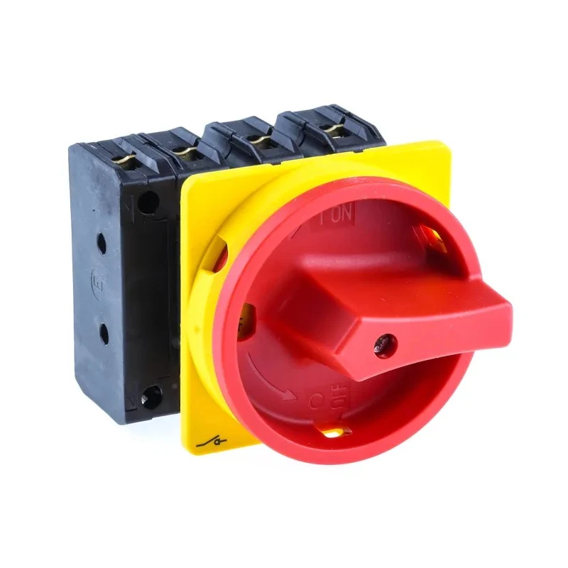 Eaton 3-Pole Flush Isolator Switch, IP65, 640A, 30 kW, Red Handle, P3-63 Series, Model 