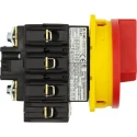 Eaton 3-Pole Flush Isolator Switch, IP65, 640A, 30 kW, Red Handle, P3-63 Series, Model 