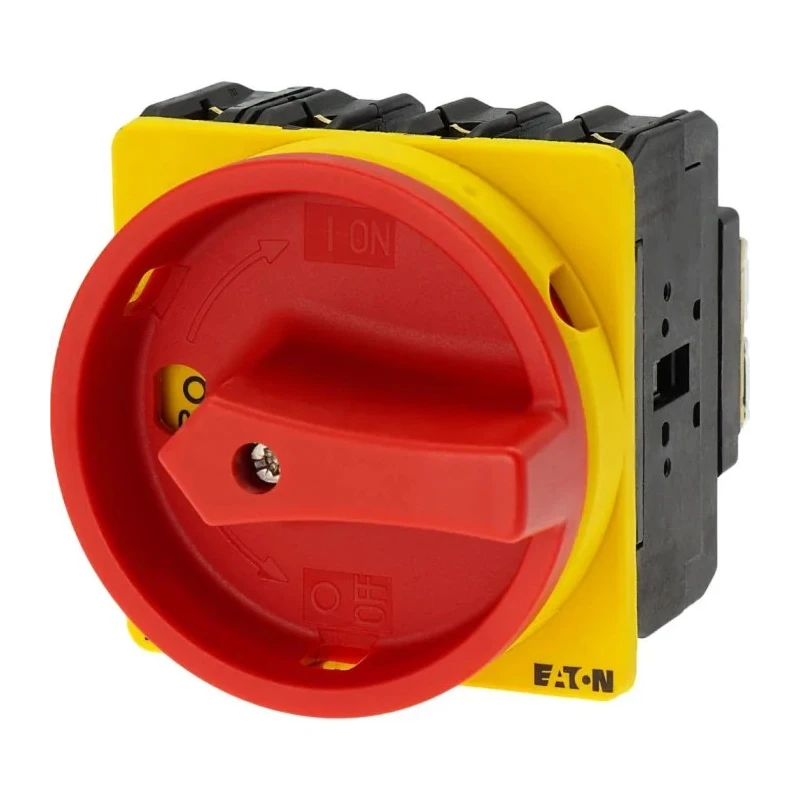 Eaton 3-Pole Flush Isolator Switch, IP65, 640A, 30 kW, Red Handle, P3-63 Series, Model 