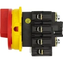 Eaton 3-Pole Flush Isolator Switch, IP65, 640A, 30 kW, Red Handle, P3-63 Series, Model 