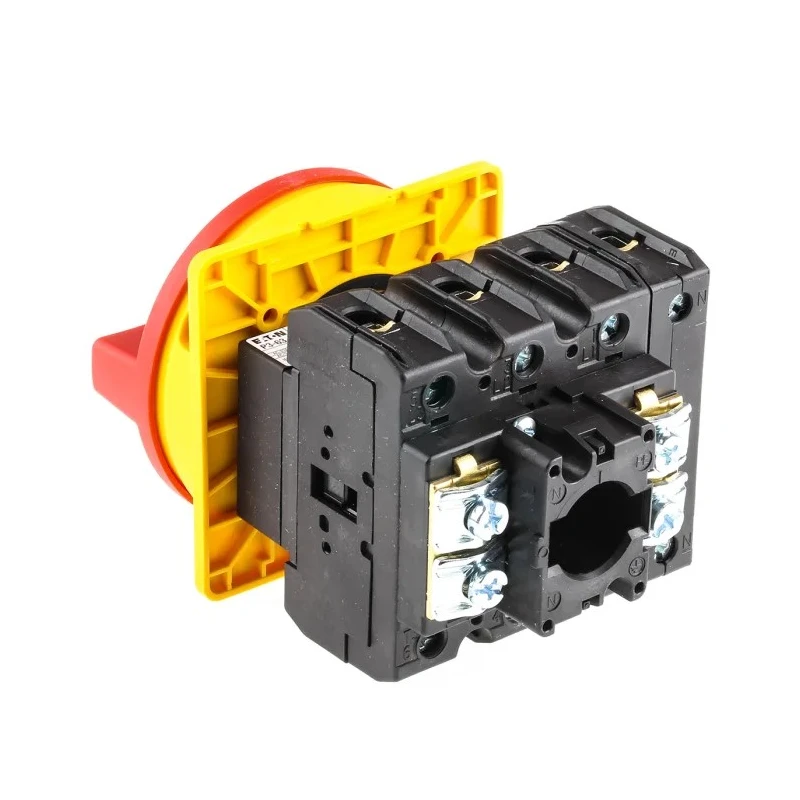 Eaton 3-Pole Flush Isolator Switch, IP65, 640A, 30 kW, Red Handle, P3-63 Series, Model 