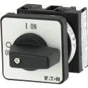 Eaton Cam Switch, 2 Position, Flush Mount, Knob Actuator, 690V AC, 20A, IP65, T0 Series 088709 T0-1-102/E