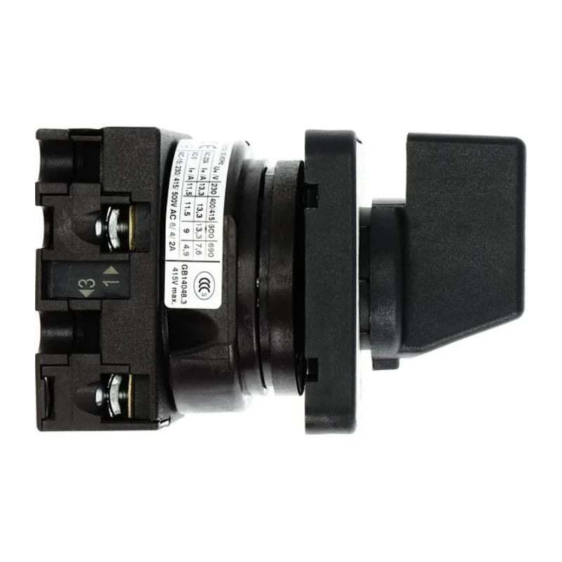 Eaton Cam Switch, 2 Position, Flush Mount, Knob Actuator, 690V AC, 20A, IP65, T0 Series 088709 T0-1-102/E