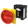 Eaton 3-Pole Rear Isolator Switch, 25A, 13kW, IP65, Screw Terminal, Red Handle, 131x83x131mm,