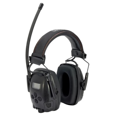 Honeywell Safety Sync Listen & Speak Electronic Ear Defenders with Headband, 29 dB SNR, LCD Display, FM Radio, Audio 1030333
