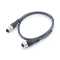 Brad from Molex Sensor Actuator Cable Male 4-Way Straight to Female 4-Way Straight, 3m, Polyvinyl Chloride, IP67 1200070475