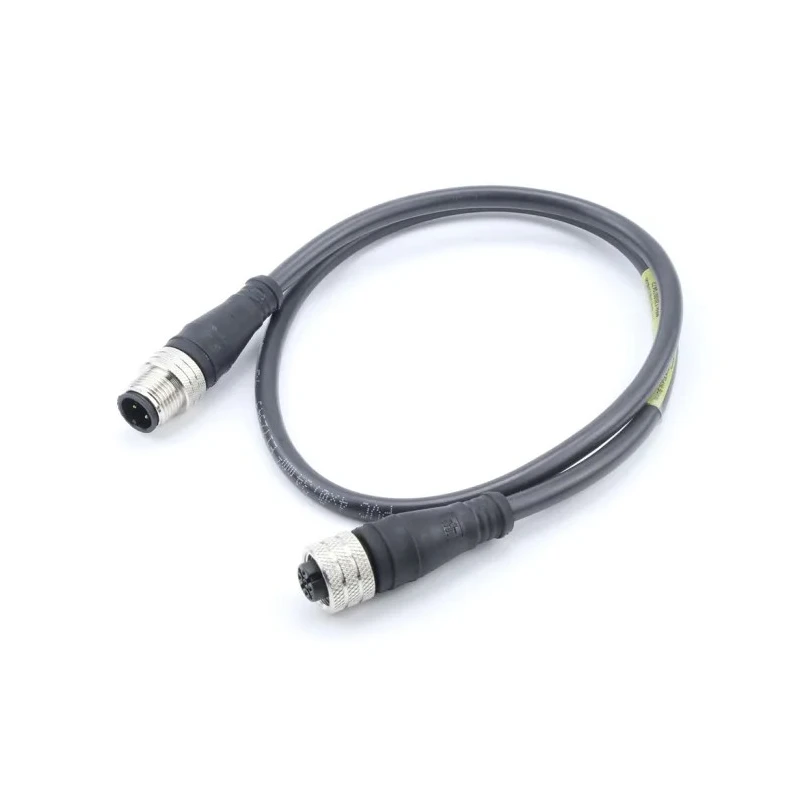 Brad from Molex Sensor Actuator Cable Male 4-Way Straight to Female 4-Way Straight, 3m, Polyvinyl Chloride, IP67 1200070475
