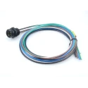 Brad from Molex Sensor Actuator Cable, Male 5 Way 1/2 In Circular Straight to 5 Way Unterminated, Polyurethane 1300138078