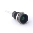 CML Innovative Technologies LED Recessed Panel Indicator, Green, Wire Terminal, IP40, 8 mm Mount Hole, 2.2V, 20mcd 19051001
