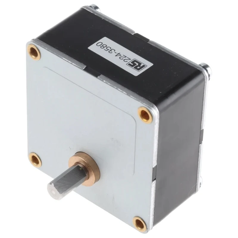 Crouzet Spur Gearbox 500:1 Ratio, 5 Nm Torque, 42mm Diameter, 81037005