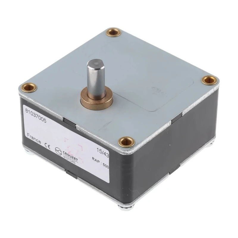 Crouzet Spur Gearbox 500:1 Ratio, 5 Nm Torque, 42mm Diameter, 81037005
