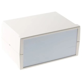 OKW White ABS Desktop Enclosure, IP40, 205x140x100 mm B3020137