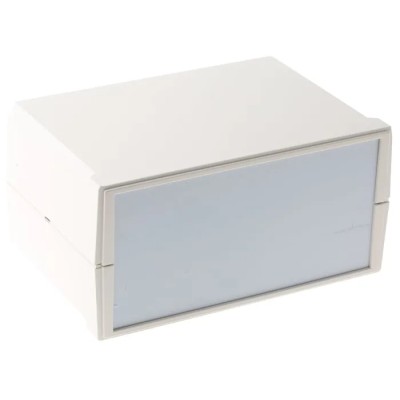 OKW White ABS Desktop Enclosure, IP40, 205x140x100 mm B3020137