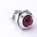 CML Innovative Technologies LED Standard Panel Mount Indicator, Red, Wire Terminal, 14 mm, 19210003