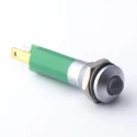 CML Innovative Technologies LED Prominent Panel Indicator Green, 24V AC/DC, 8 mm, IP67, Tab, 190A2351