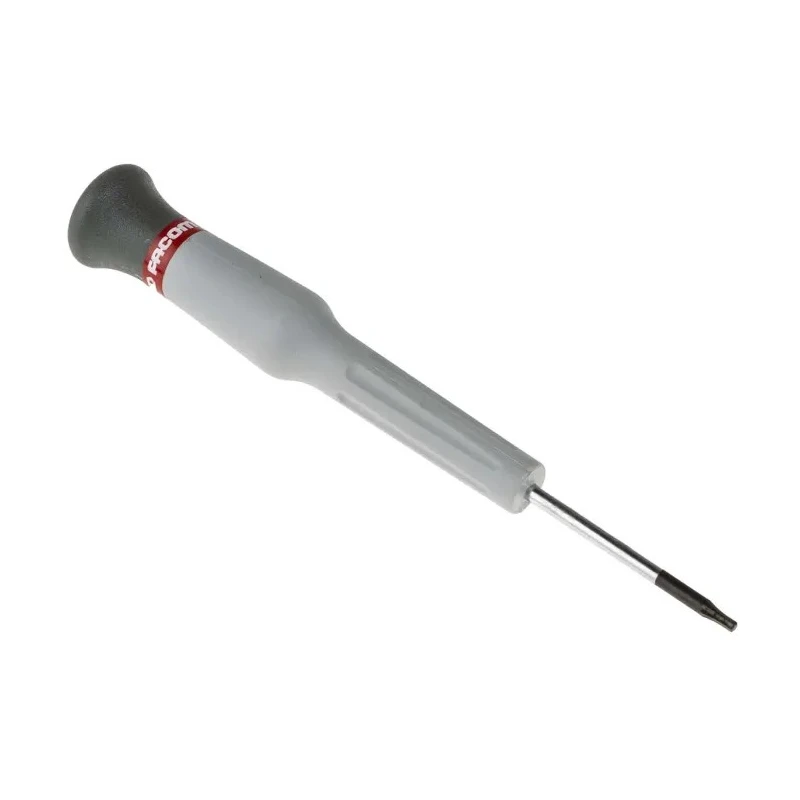 Facom Precision Screwdriver T6 Tip, 35 mm Blade, 117mm Overall Length, Bi-Material Handle AEX.6X35