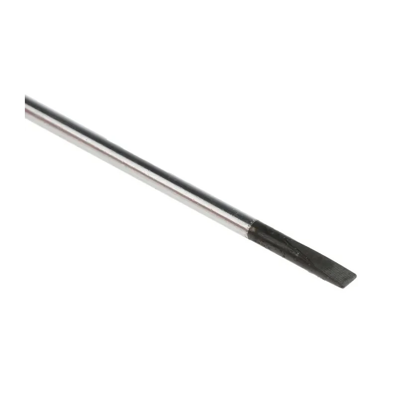 Facom Standard Slotted Screwdriver, Insulated, 75 mm Blade, 2 mm Tip, 157 mm Overall Length AEF.2X75
