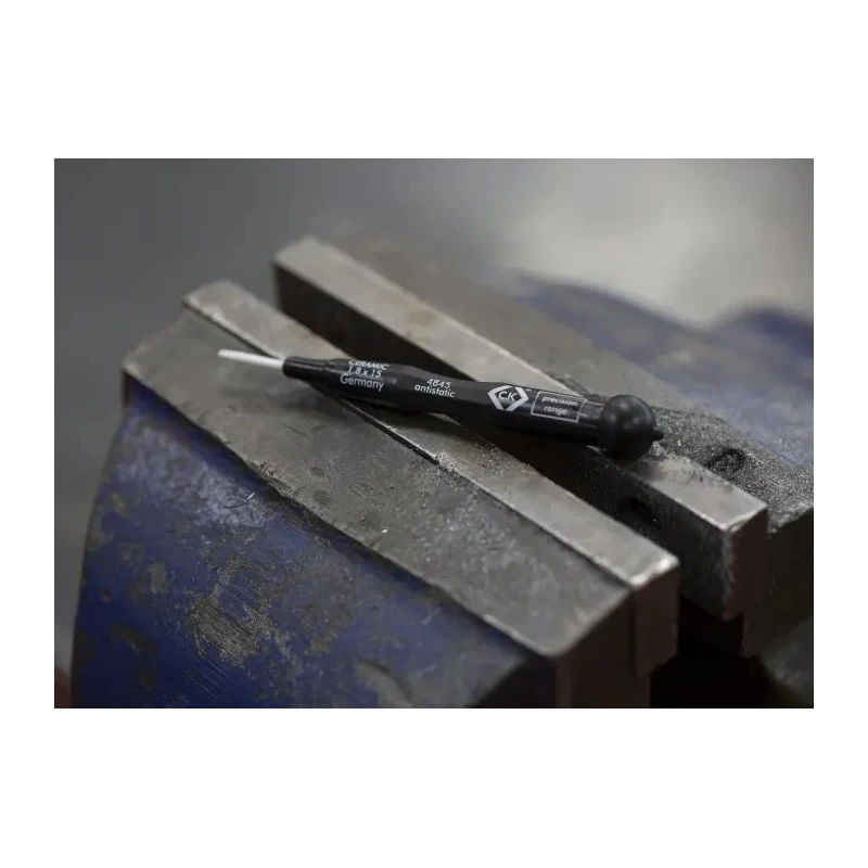 CK Trimmer Tool, Ceramic, 100mm Overall Length, 15mm Blade, Antistatic, Electrostatically Dissipative T4845 18
