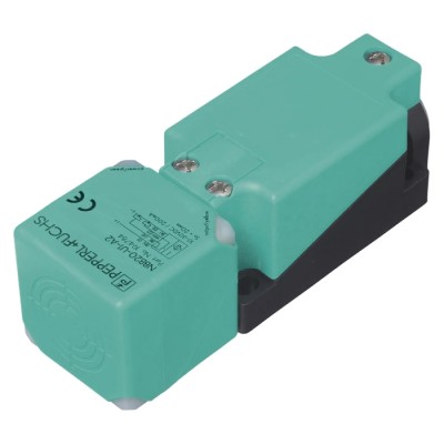 Pepperl + Fuchs Block Inductive Proximity Sensor NBN40-U1-Z2, M20 x 1.5 Thread, 2-Wire, 60V DC, 40mm Detection, Shielded
