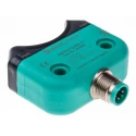 Pepperl + Fuchs Block Inductive Proximity Sensor, M12 x 1, PNP Output, 4 mm Sensing, 30V DC, IP67 NBN4-F25-E8-V1