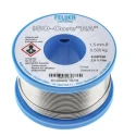 Felder Lottechnik Lead Solder Wire, 1.5 mm, Rosin Flux, 183°C Melting Point 18.601.53037
