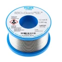Felder Lottechnik Lead Solder Wire 1 mm, 183°C Melting Point, 500g, 40% Lead 60% Tin Rosin Flux 20.601.03037
