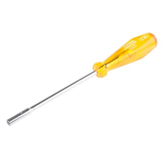 CK Hexagon Nut Driver, 5 mm Tip, 215 mm Blade, 310 mm Overall Length, Alloy Steel Blade, Acetate Handle T4334M 05