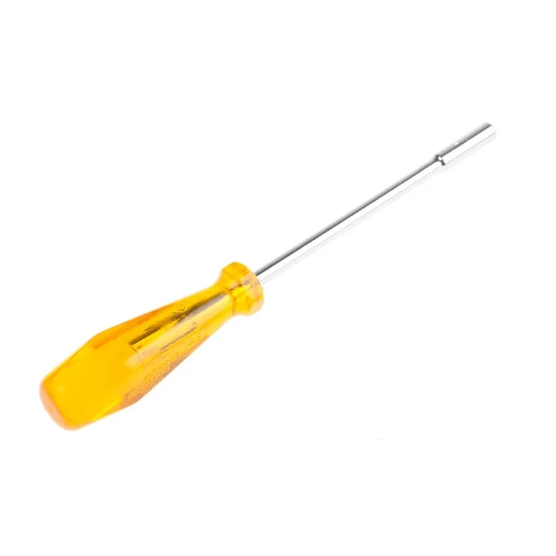 CK Hexagon Nut Driver, 5 mm Tip, 215 mm Blade, 310 mm Overall Length, Alloy Steel Blade, Acetate Handle T4334M 05