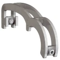 SICK BEF Series Bracket for Cylinder Sensors, Sensor Mounting Adapter, 16.9mm Height, 51.7mm Width BEF-KHZPF050MPA
