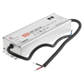 MEAN WELL HEP-150-15A Industrial Switching Power Supply, 15V DC, 150W, IP65, Aluminium, Chassis Mount