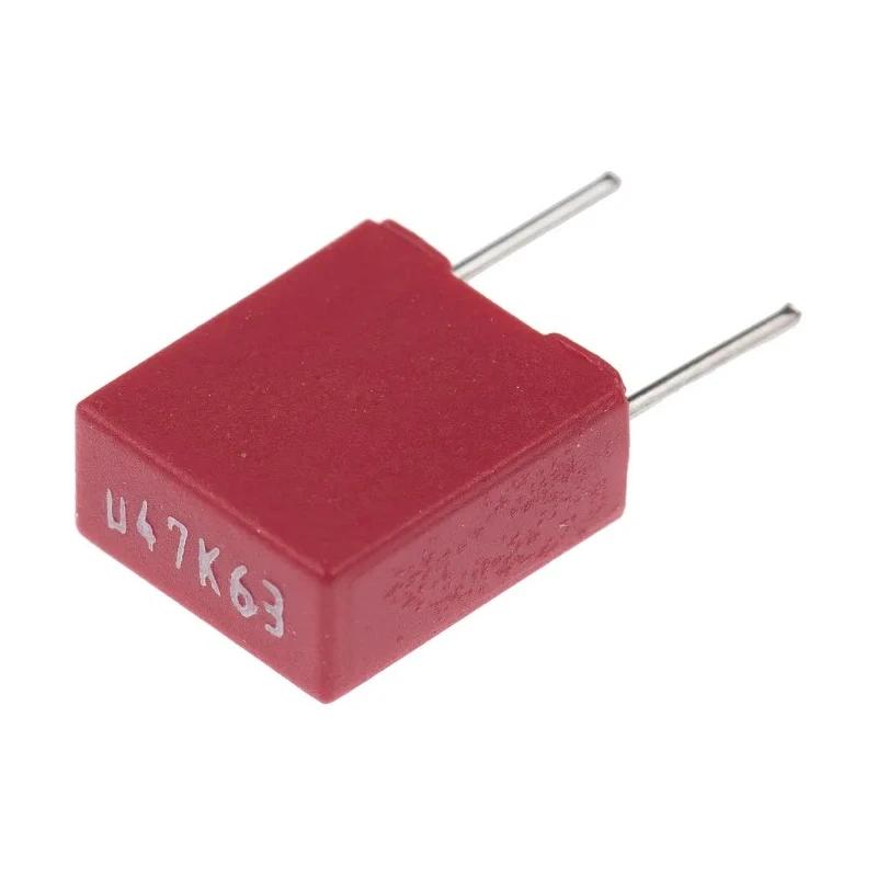 WIMA Film Capacitor 470nF 40V AC 63V DC Through Hole, 5mm Lead Pitch MKS2