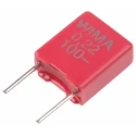 WIMA Film Capacitor 220 nF 63V AC 100V DC Through Hole, PET, 5mm Pitch MKS2