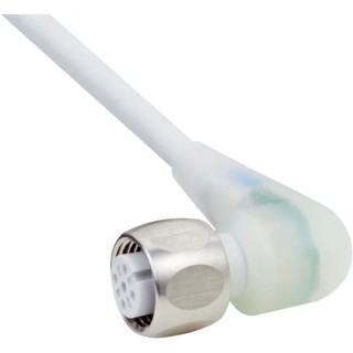 SICK Female 4-Way M12 to Unterminated Sensor Actuator Cable, Polypropylene Jacket, IP69K, 24V, 10m DOL-1204-L10MRN