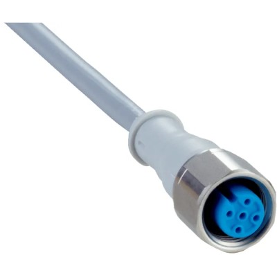 SICK Sensor Actuator Cable, Female 4-Way M12 to Free End, Polyvinyl Chloride Jacket, 10m, IP69K, 250V DOL-1204-G10MNI