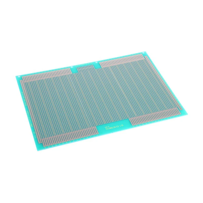 RS PRO Matrix Board 2 Sides, FR4, Square Pad, 1.02 mm Holes, 2.54 mm Pitch, 233.4 x 160 mm, 110-2501