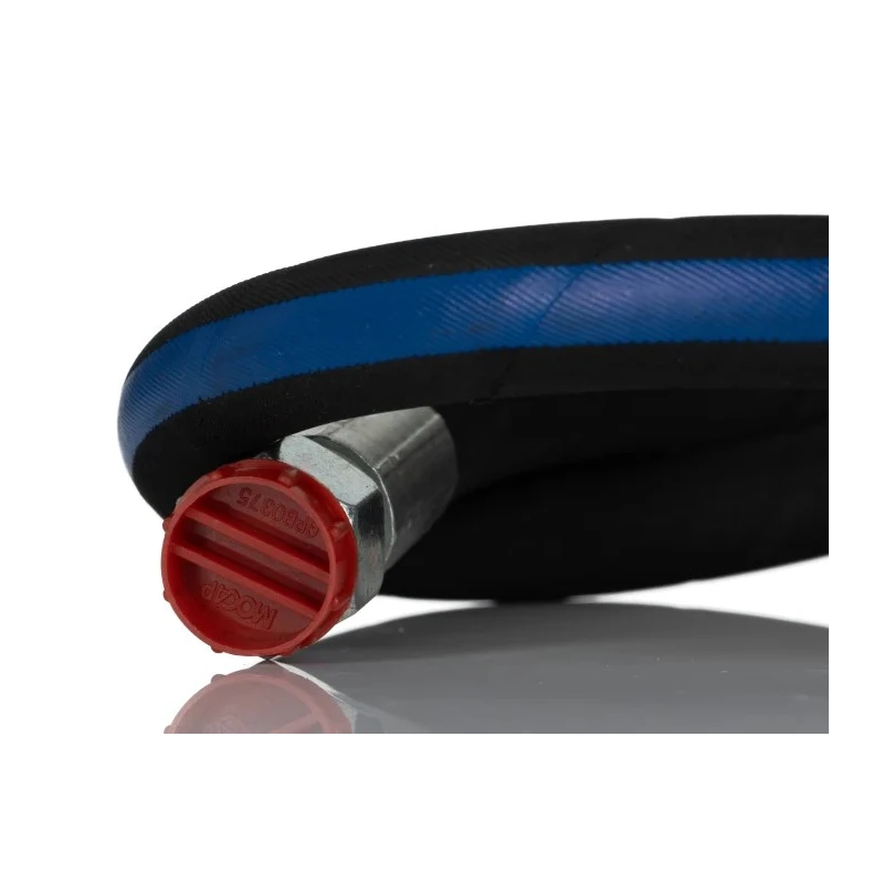 RS PRO Hydraulic Hose Assembly, Synthetic Rubber, 858mm Length, 330 bar Max Pressure 110-2004