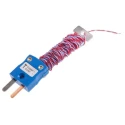 RS PRO Type T Exposed Junction Thermocouple 2 m, 220°C Max, Mini Plug 110-4474