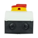 Eaton 3-Pole Surface Mount Isolator Switch, IP65, 190A, 11kW, Red/Yellow Handle, 