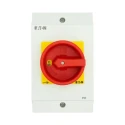 Eaton 3-Pole Surface Mount Isolator Switch, IP65, 190A, 11kW, Red/Yellow Handle, 